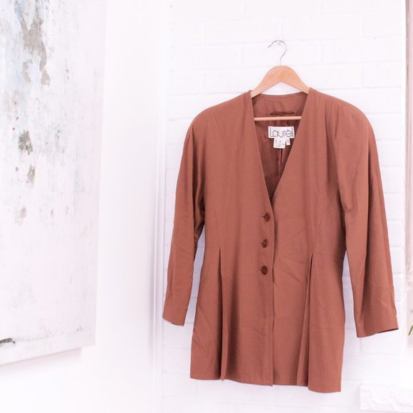 *Laurèl Brown Blazer - Picture 4 of 10